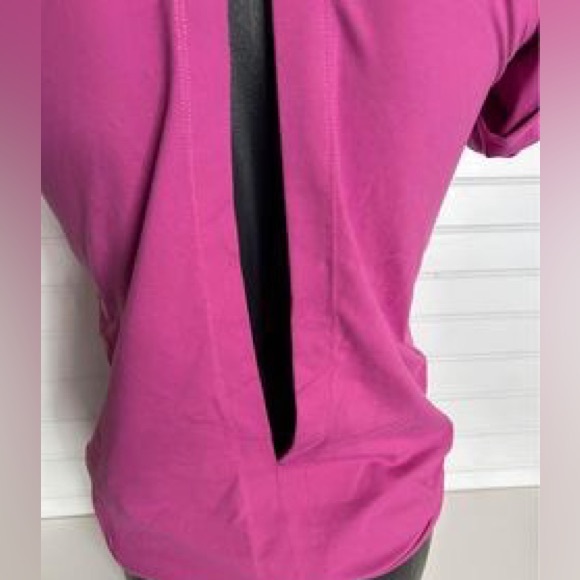 LOLE women’s small soft pink open back top - Picture 6 of 8